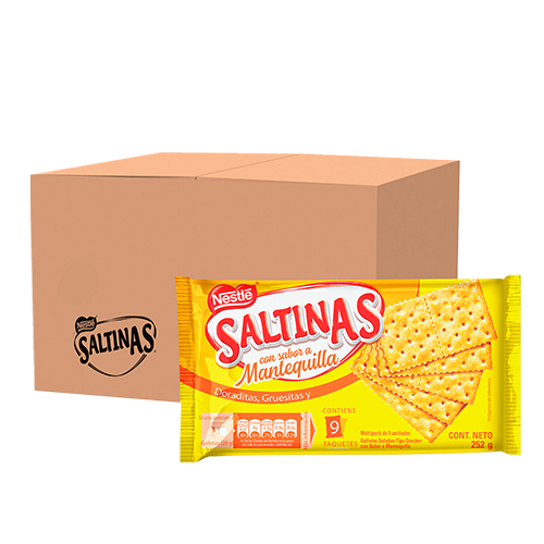 [8500004620201] SALTINAS Crackers Butter Flavour